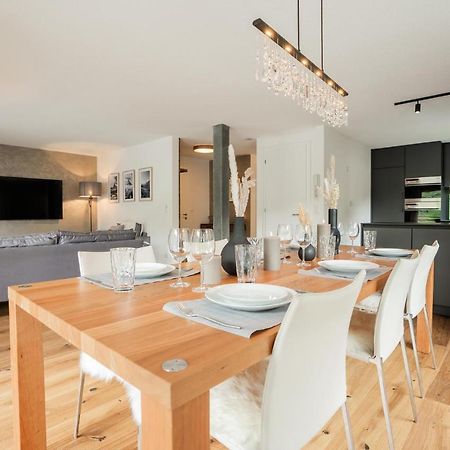 Fantastic Panoramic View Home In Церматт Экстерьер фото